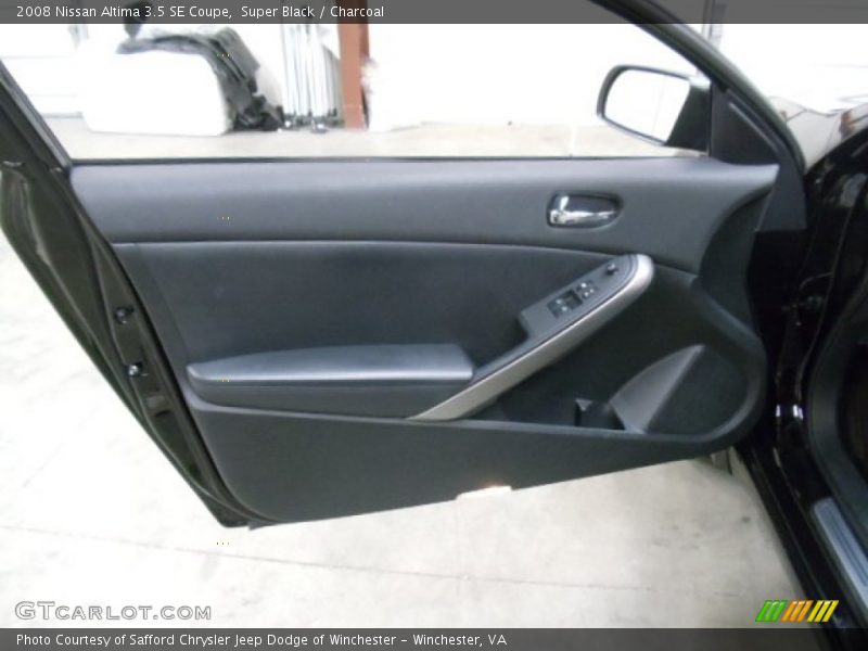 Super Black / Charcoal 2008 Nissan Altima 3.5 SE Coupe