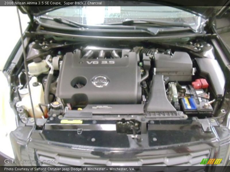 Super Black / Charcoal 2008 Nissan Altima 3.5 SE Coupe