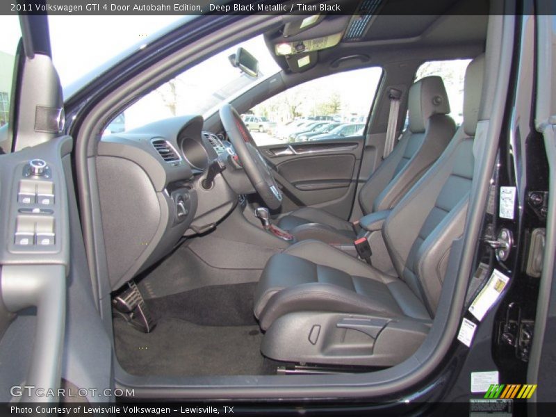  2011 GTI 4 Door Autobahn Edition Titan Black Interior
