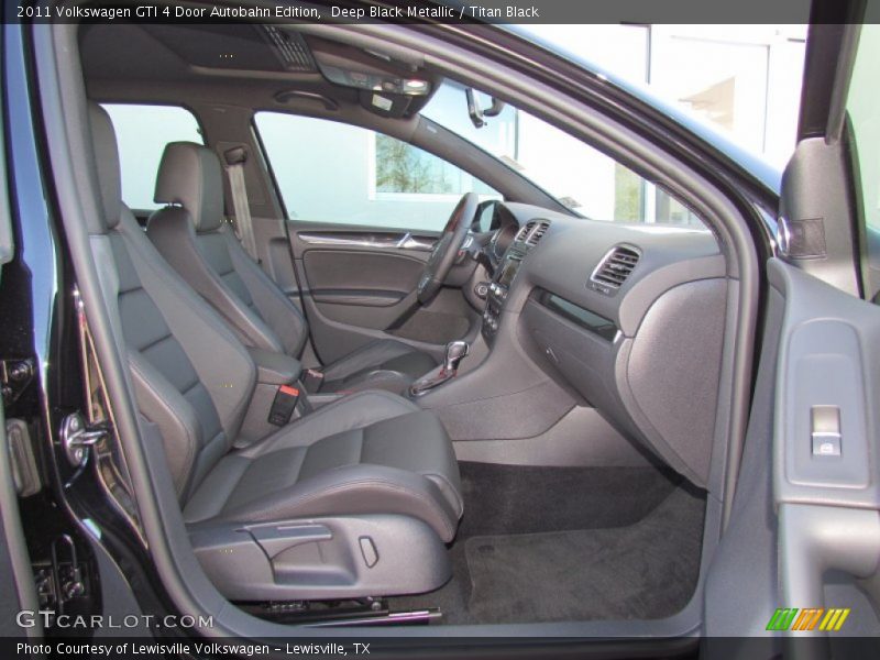 Deep Black Metallic / Titan Black 2011 Volkswagen GTI 4 Door Autobahn Edition