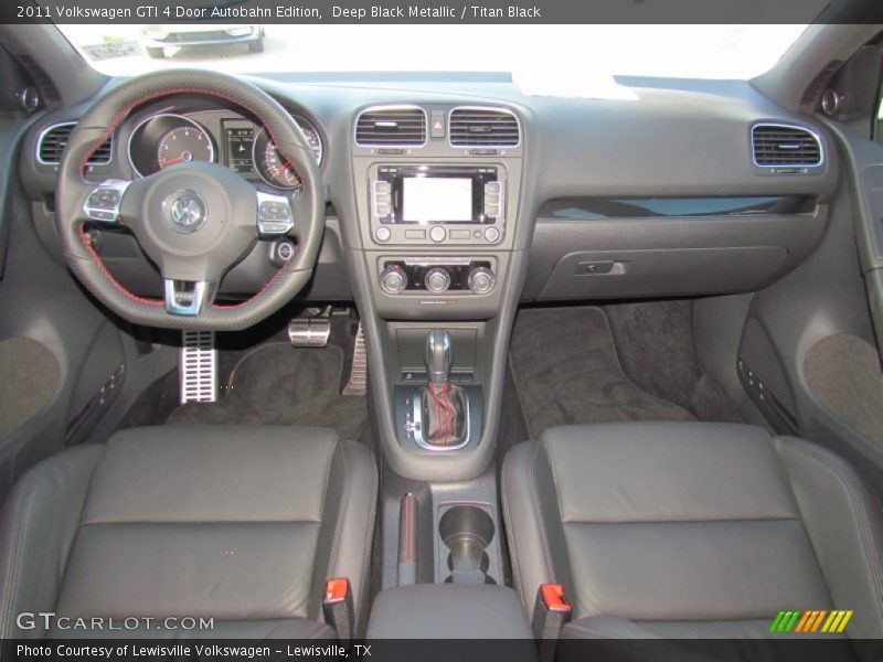 Dashboard of 2011 GTI 4 Door Autobahn Edition