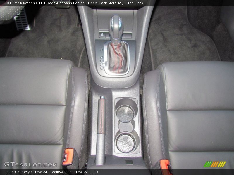 Deep Black Metallic / Titan Black 2011 Volkswagen GTI 4 Door Autobahn Edition