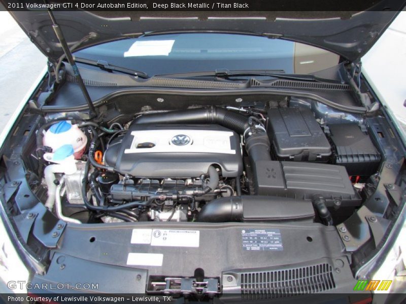  2011 GTI 4 Door Autobahn Edition Engine - 2.0 Liter FSI Turbocharged DOHC 16-Valve 4 Cylinder