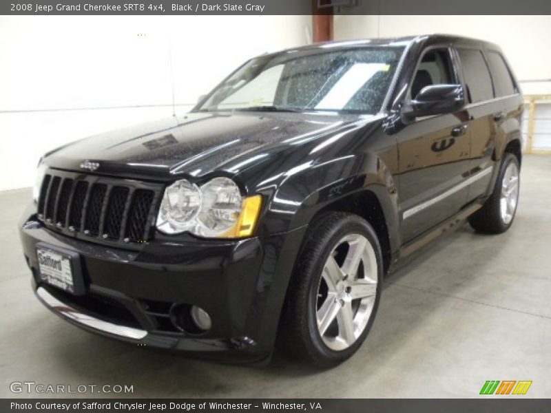 Black / Dark Slate Gray 2008 Jeep Grand Cherokee SRT8 4x4