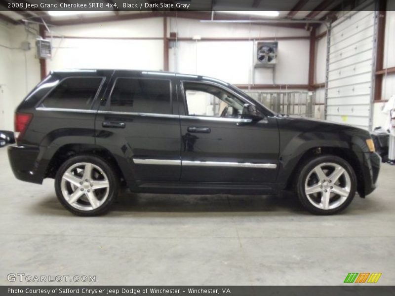 Black / Dark Slate Gray 2008 Jeep Grand Cherokee SRT8 4x4