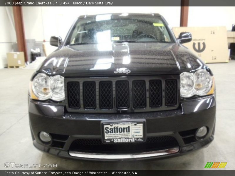 Black / Dark Slate Gray 2008 Jeep Grand Cherokee SRT8 4x4
