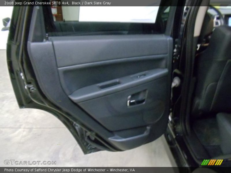 Black / Dark Slate Gray 2008 Jeep Grand Cherokee SRT8 4x4