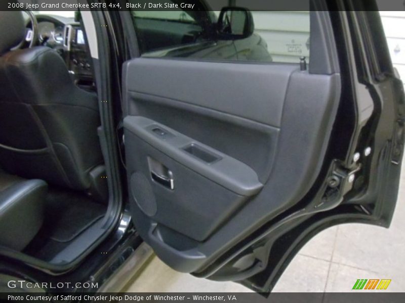 Black / Dark Slate Gray 2008 Jeep Grand Cherokee SRT8 4x4