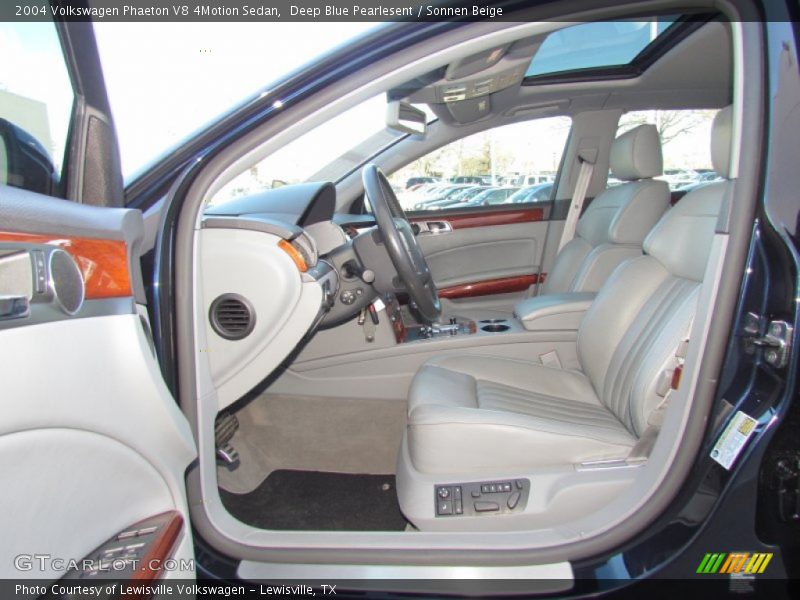  2004 Phaeton V8 4Motion Sedan Sonnen Beige Interior