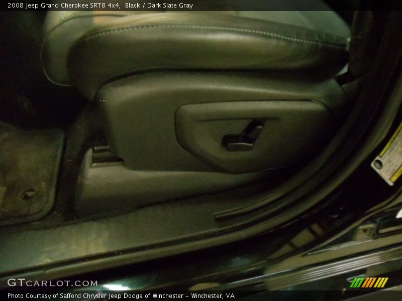 Black / Dark Slate Gray 2008 Jeep Grand Cherokee SRT8 4x4