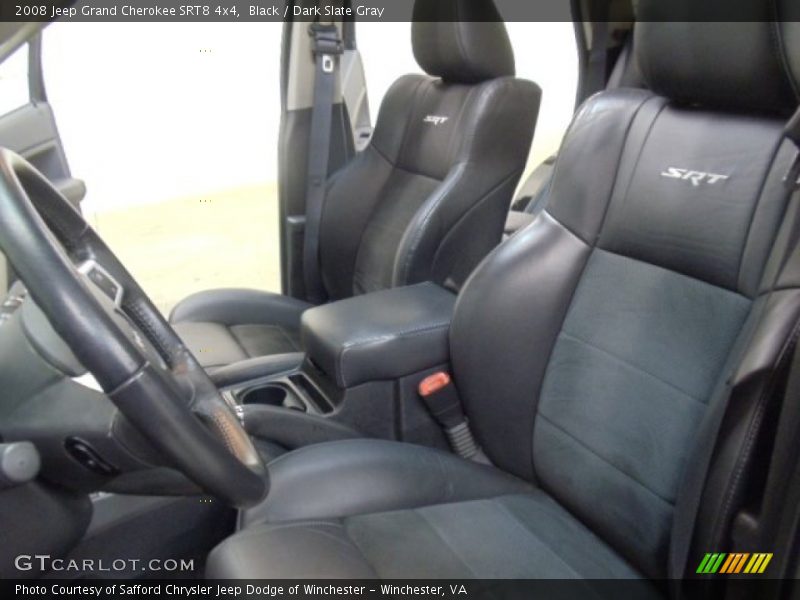 Black / Dark Slate Gray 2008 Jeep Grand Cherokee SRT8 4x4