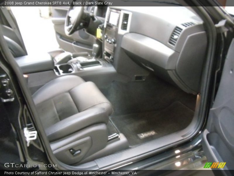 Black / Dark Slate Gray 2008 Jeep Grand Cherokee SRT8 4x4