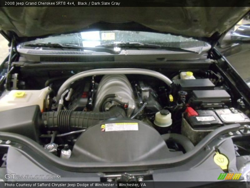 Black / Dark Slate Gray 2008 Jeep Grand Cherokee SRT8 4x4