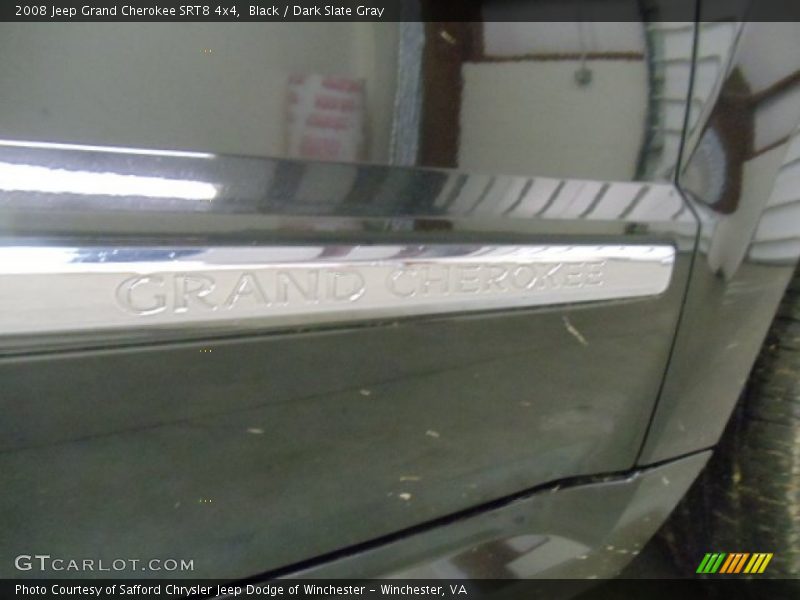 Black / Dark Slate Gray 2008 Jeep Grand Cherokee SRT8 4x4