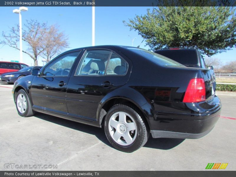 Black / Black 2002 Volkswagen Jetta GLS TDI Sedan