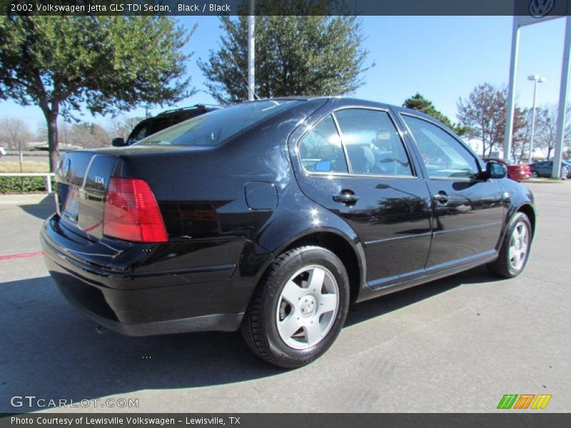 Black / Black 2002 Volkswagen Jetta GLS TDI Sedan