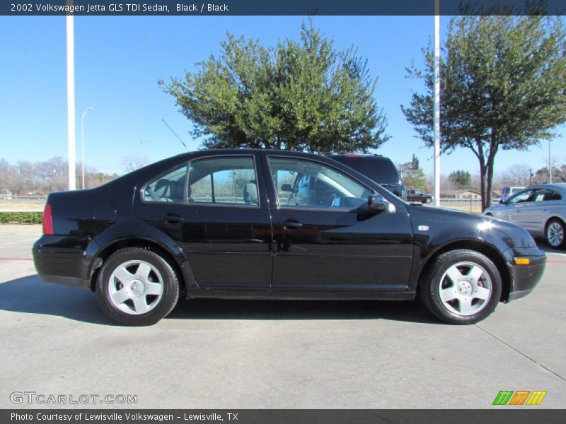 Black / Black 2002 Volkswagen Jetta GLS TDI Sedan