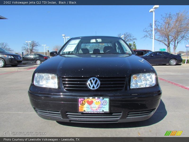 Black / Black 2002 Volkswagen Jetta GLS TDI Sedan