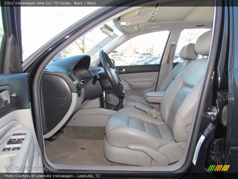 Black / Black 2002 Volkswagen Jetta GLS TDI Sedan