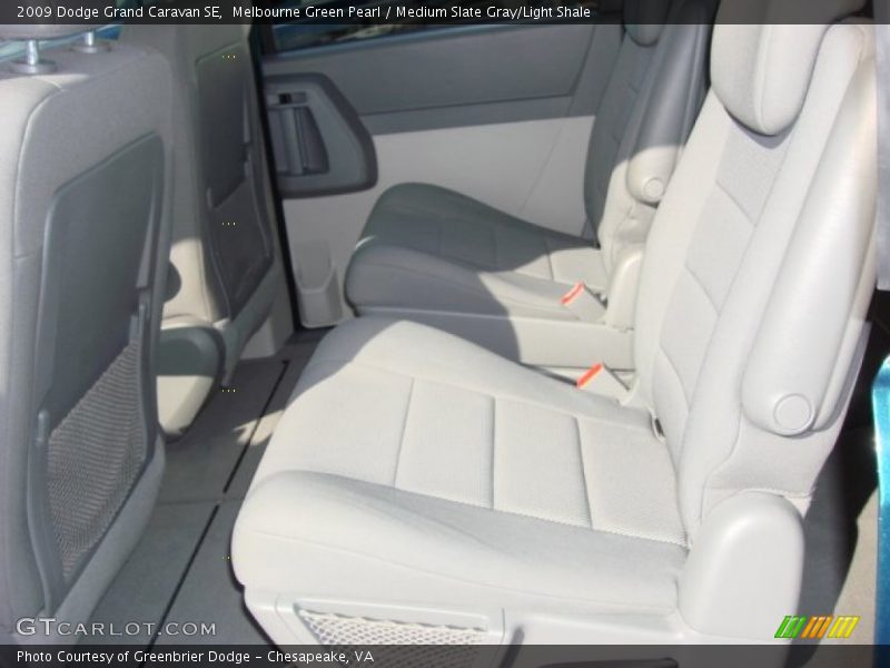Melbourne Green Pearl / Medium Slate Gray/Light Shale 2009 Dodge Grand Caravan SE