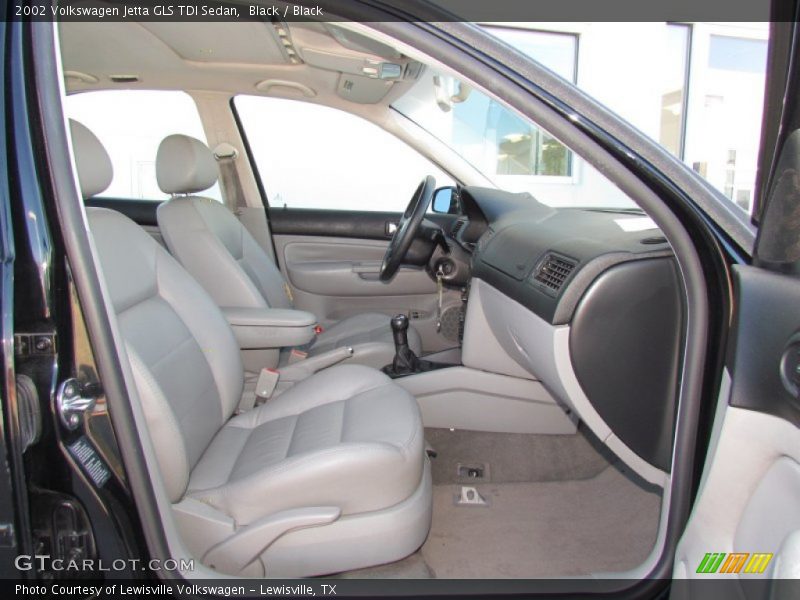Black / Black 2002 Volkswagen Jetta GLS TDI Sedan