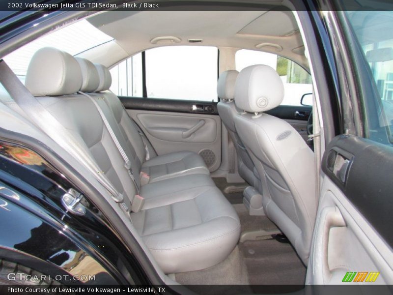 Black / Black 2002 Volkswagen Jetta GLS TDI Sedan