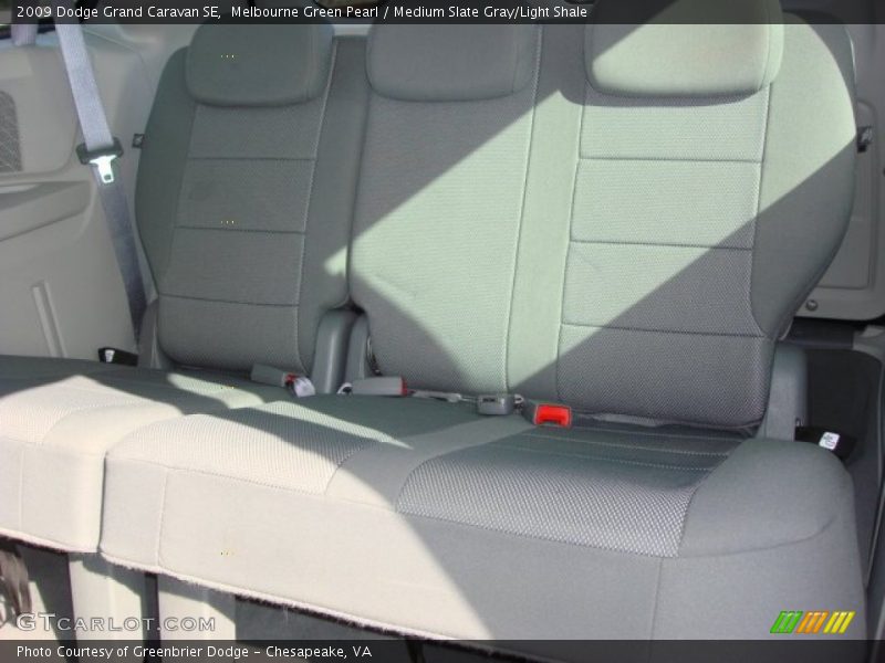 Melbourne Green Pearl / Medium Slate Gray/Light Shale 2009 Dodge Grand Caravan SE