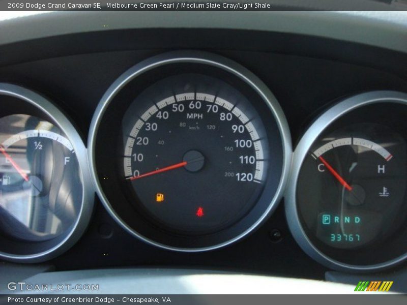  2009 Grand Caravan SE SE Gauges