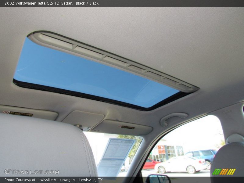 Black / Black 2002 Volkswagen Jetta GLS TDI Sedan