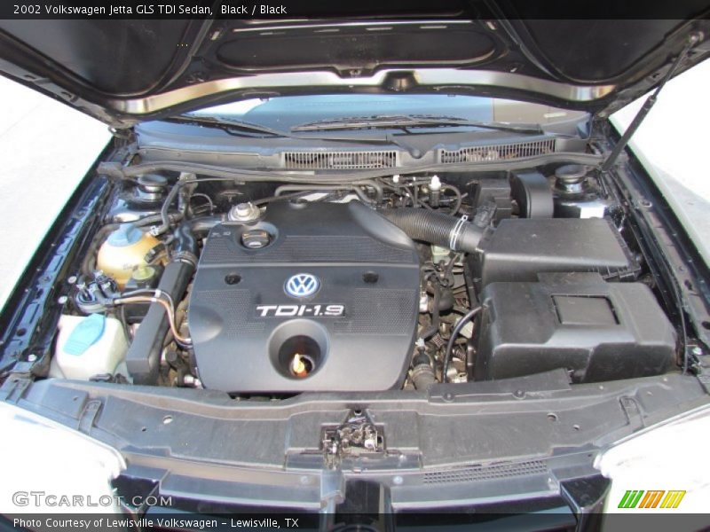 Black / Black 2002 Volkswagen Jetta GLS TDI Sedan