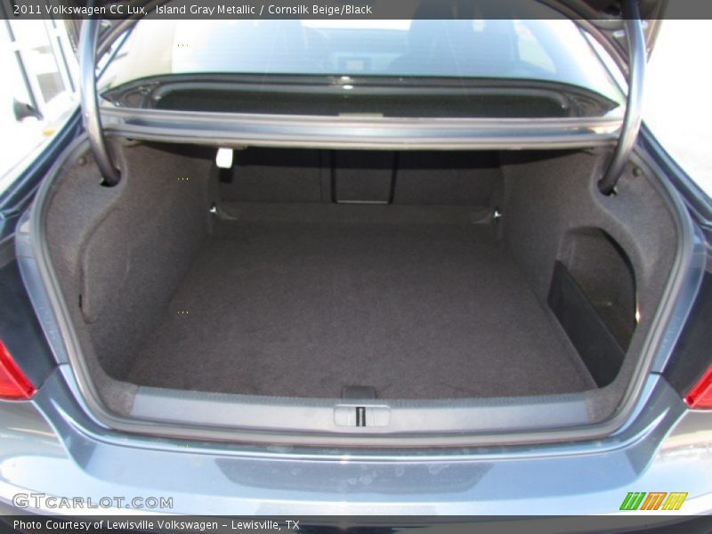 Island Gray Metallic / Cornsilk Beige/Black 2011 Volkswagen CC Lux
