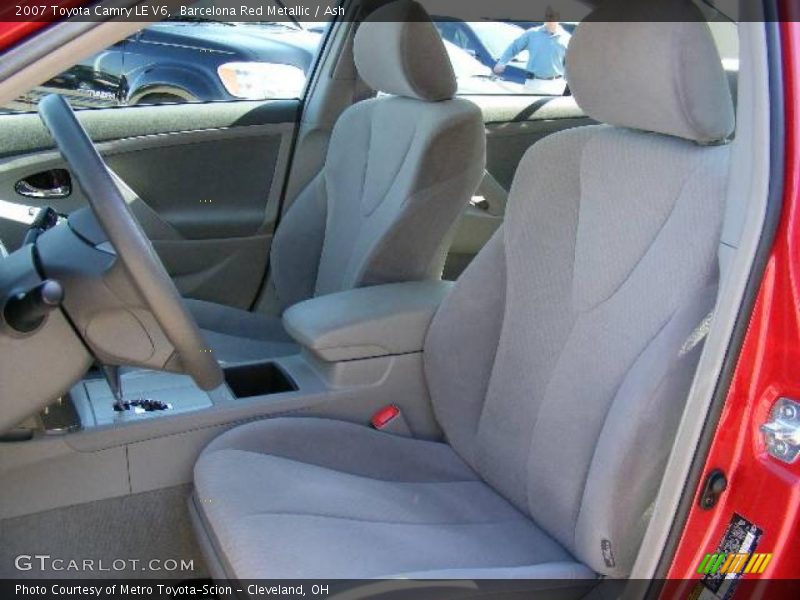 Barcelona Red Metallic / Ash 2007 Toyota Camry LE V6