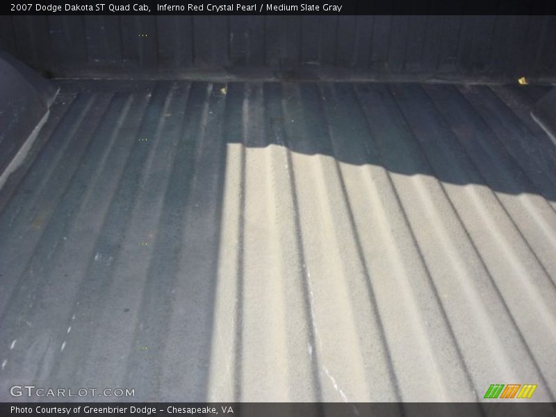 Inferno Red Crystal Pearl / Medium Slate Gray 2007 Dodge Dakota ST Quad Cab