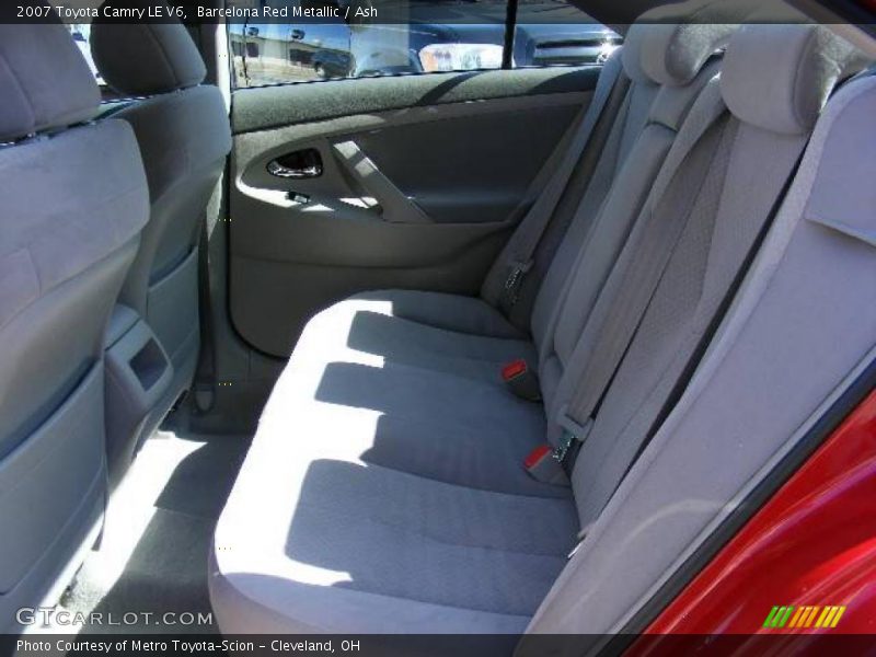 Barcelona Red Metallic / Ash 2007 Toyota Camry LE V6