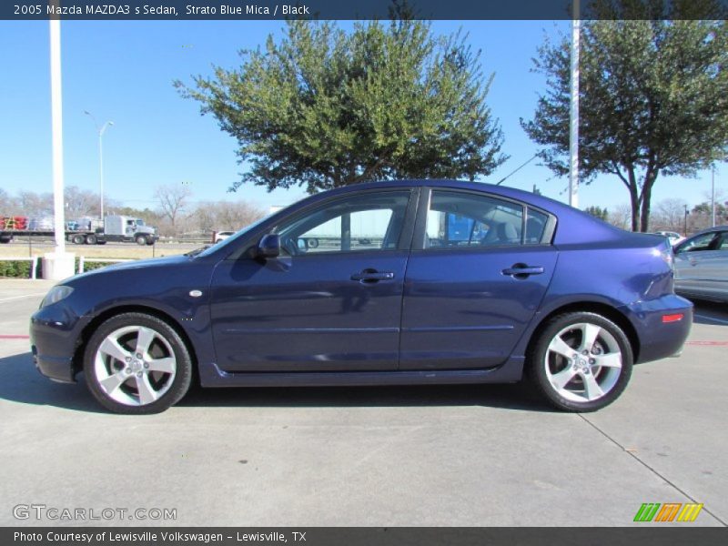  2005 MAZDA3 s Sedan Strato Blue Mica