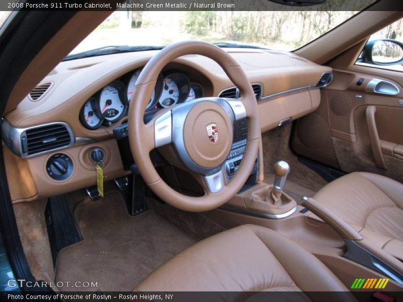 Dashboard of 2008 911 Turbo Cabriolet