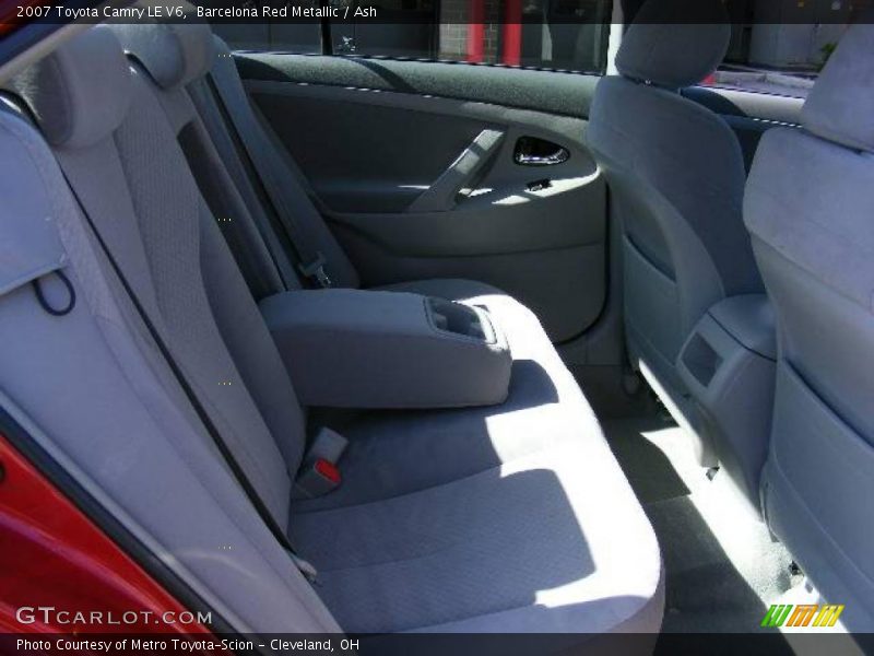 Barcelona Red Metallic / Ash 2007 Toyota Camry LE V6