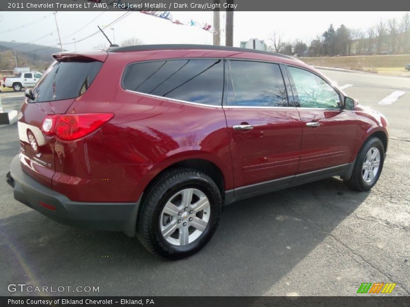  2011 Traverse LT AWD Red Jewel Metallic