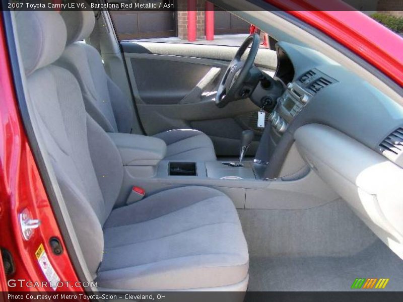 Barcelona Red Metallic / Ash 2007 Toyota Camry LE V6
