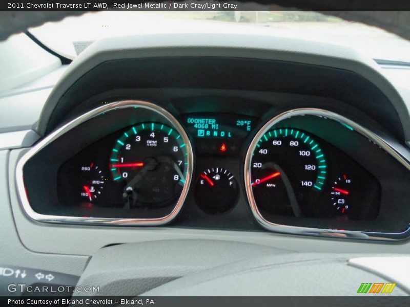  2011 Traverse LT AWD LT AWD Gauges