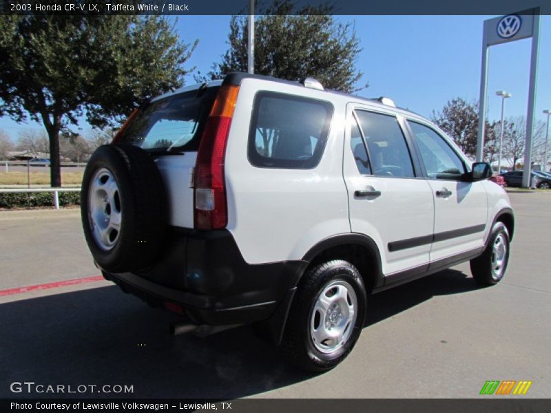 Taffeta White / Black 2003 Honda CR-V LX