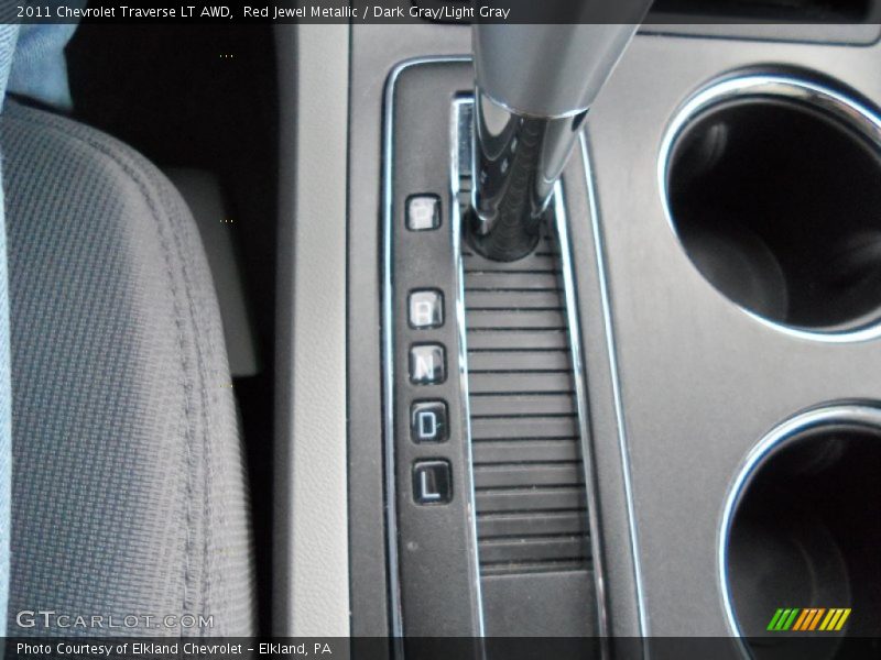  2011 Traverse LT AWD 6 Speed Automatic Shifter