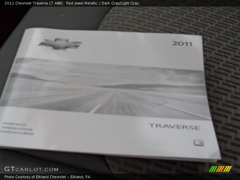 Books/Manuals of 2011 Traverse LT AWD