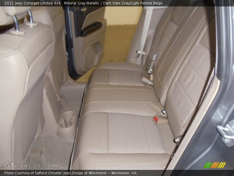 Mineral Gray Metallic / Dark Slate Gray/Light Pebble Beige 2012 Jeep Compass Limited 4x4
