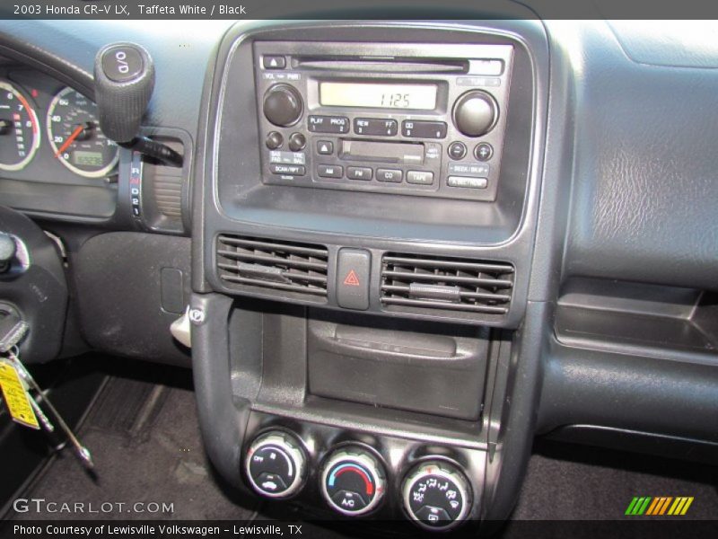 Taffeta White / Black 2003 Honda CR-V LX