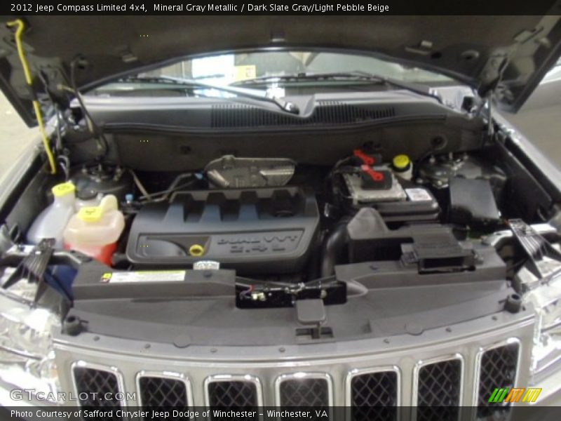 Mineral Gray Metallic / Dark Slate Gray/Light Pebble Beige 2012 Jeep Compass Limited 4x4