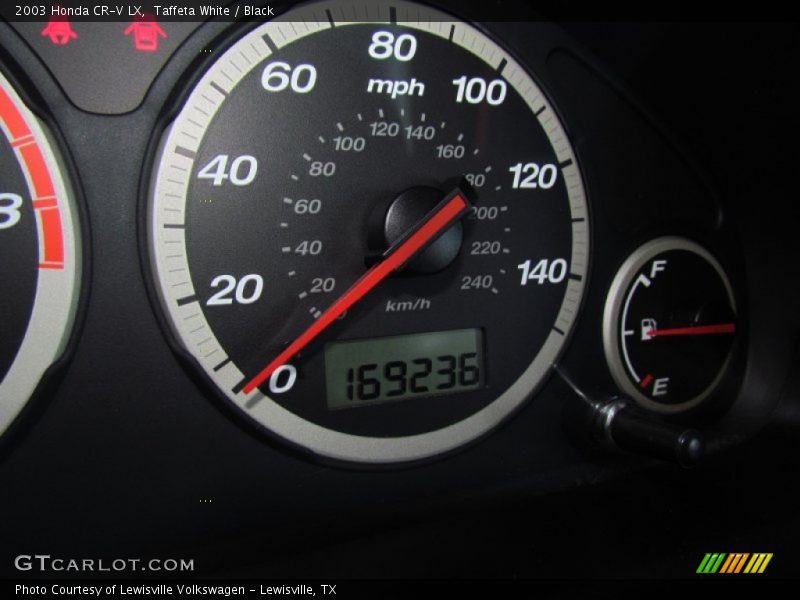 Taffeta White / Black 2003 Honda CR-V LX