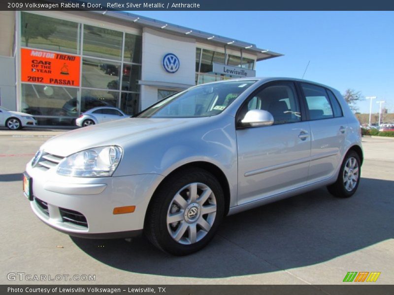 Reflex Silver Metallic / Anthracite 2009 Volkswagen Rabbit 4 Door