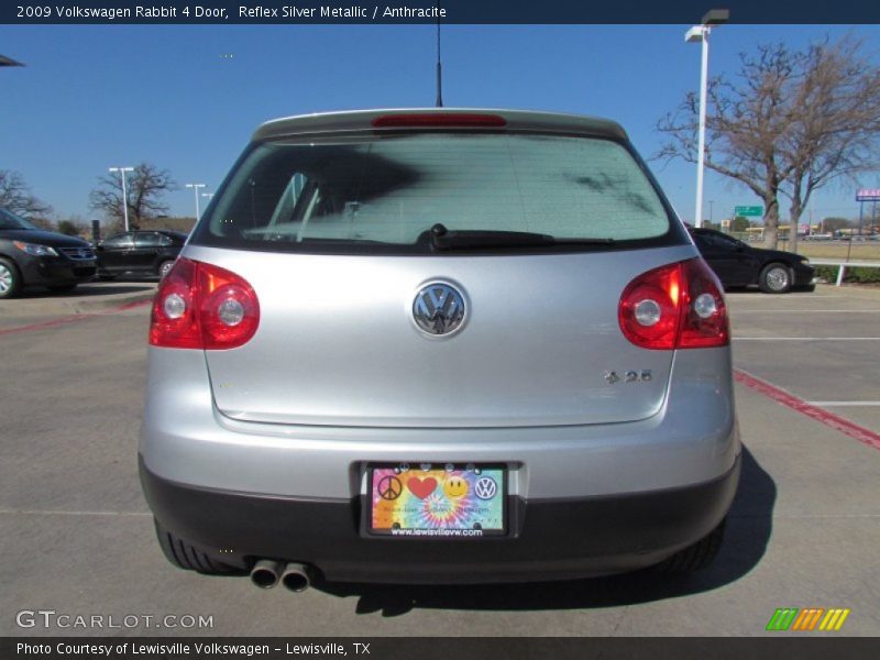 Reflex Silver Metallic / Anthracite 2009 Volkswagen Rabbit 4 Door