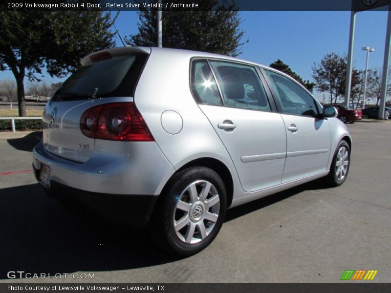 Reflex Silver Metallic / Anthracite 2009 Volkswagen Rabbit 4 Door